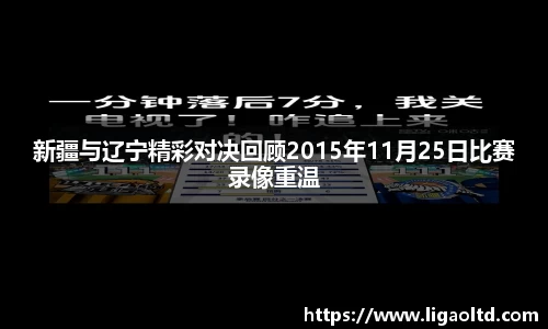 新疆与辽宁精彩对决回顾2015年11月25日比赛录像重温